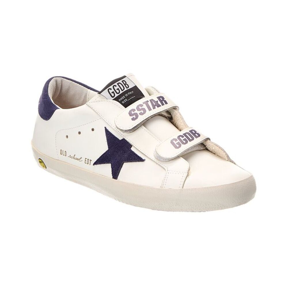 Golden Goose Old School Glitter & Leather Sneaker